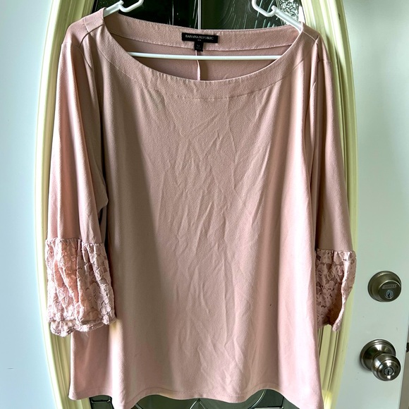 Banana Republic Tops - XL Banana Republic blush dress top